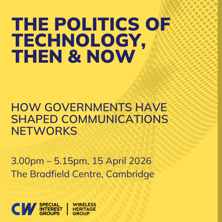 The Politics of Technology, Then & Now