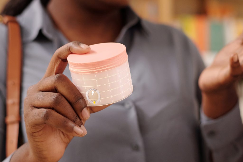 Image of Betty product with NFC tech